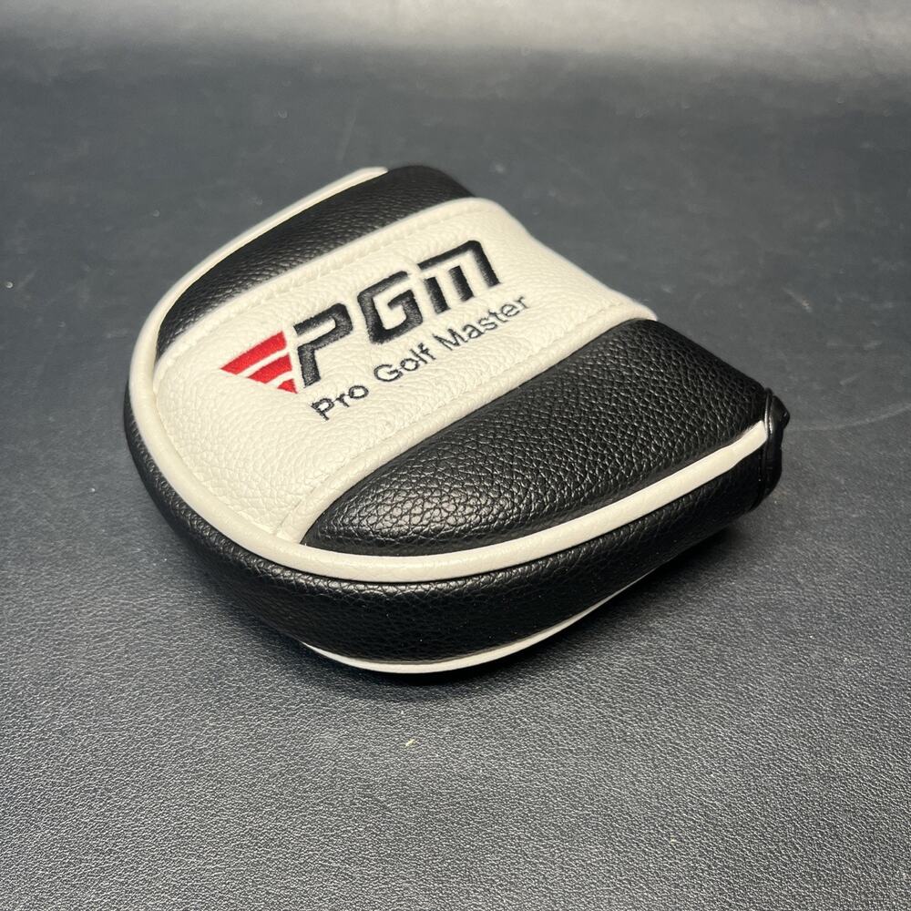 PGM Pro Golf Master Mallet Putter Headcover Black/White/Red